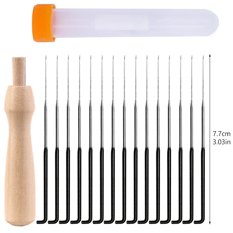 17 Piece Wool Felting Needles - Image 15