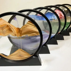 Quicksand Painting- Hourglass Ornaments