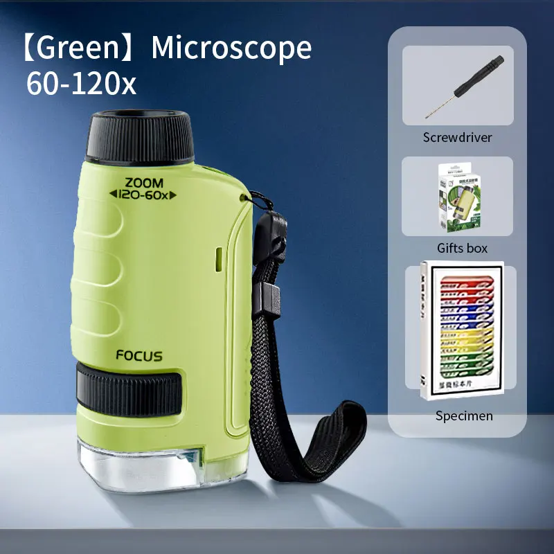 Kids' Educational Science Microscope- STEM Learning Kit Children- 3 Years and Up - Image 9