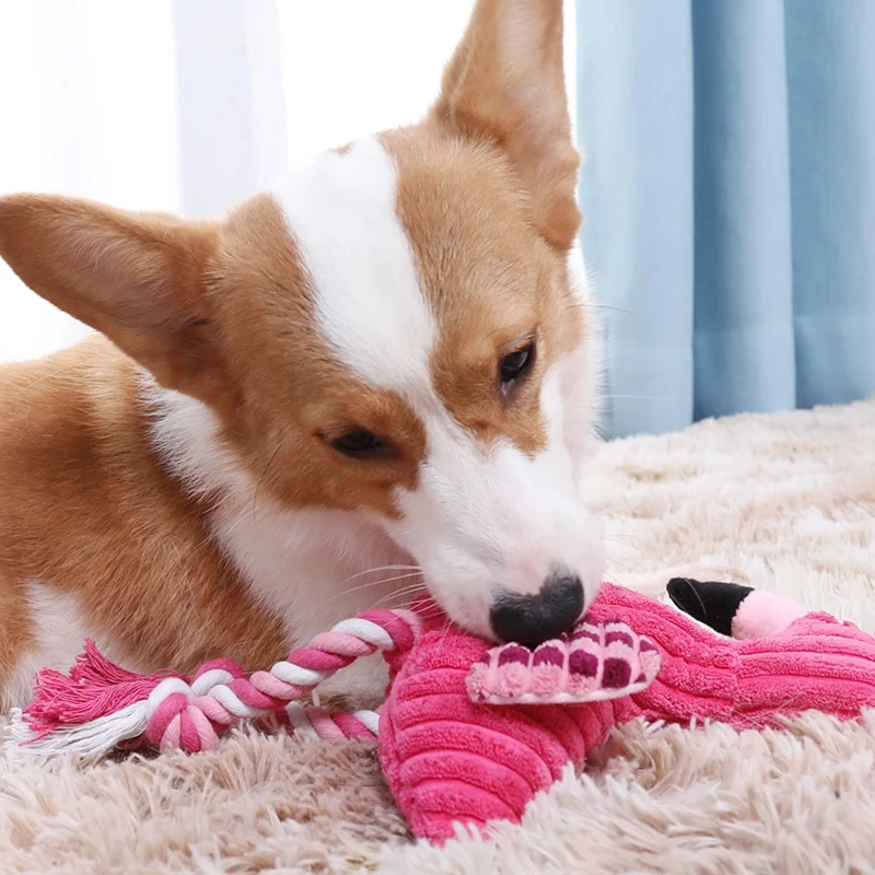 Fabulous Flamingo Dog Chew Toy - Image 5
