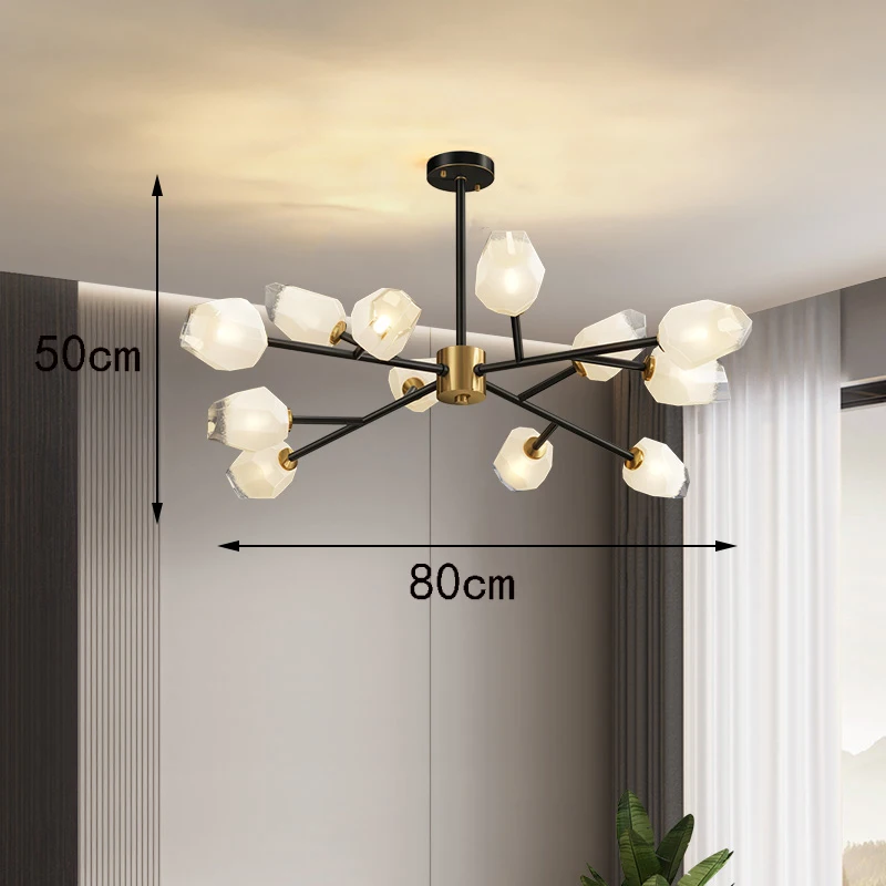 Tulip Dining room Pendant Lamp- Hanging Chandelier- Living Room - Image 9