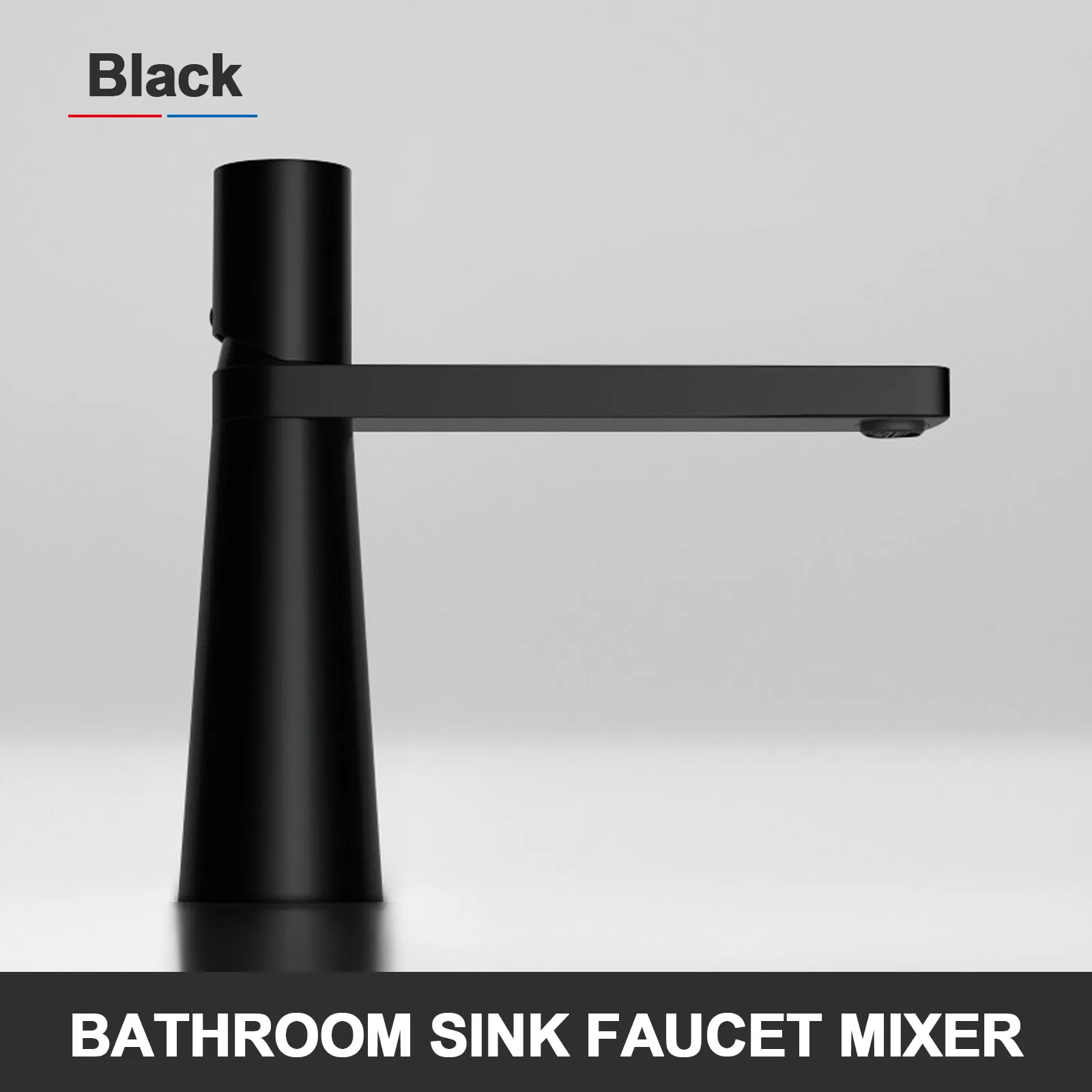 Bathroom Sink Faucet- Single Hole- Tall Vanity Basin Mixer Tap- Many Colors - Image 8