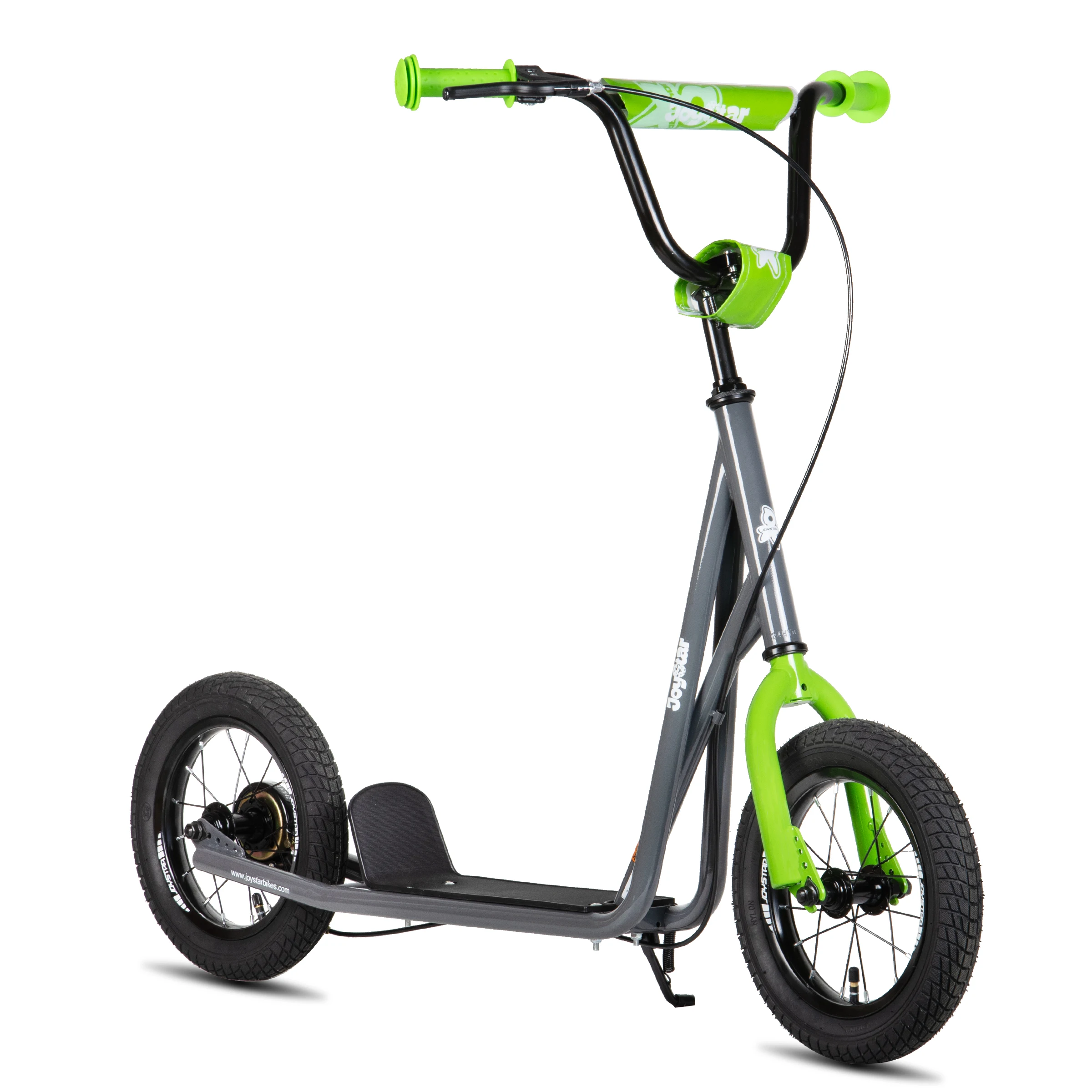 Kick Scooter for Ages 5 Years and Up- 12 Inch Front and Rear Wheel- Rear V-Brake and Adjustable Handlebar- 4 Colors - Image 9