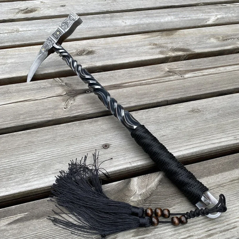 40 cm Multifunctional Outdoor Tool- High Forged Steel- Integrated Camping Hammers- High Hardness - Image 7