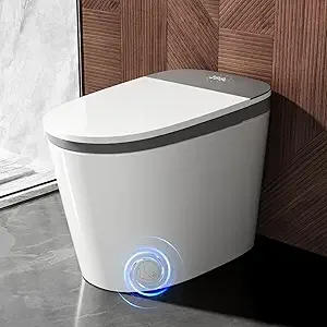 Smart Toilet- Bidet- Pump Assisted Flush- Foot Sensor Operation- Heated Seat- Warm Water, Dryer- Digital Display - Image 9