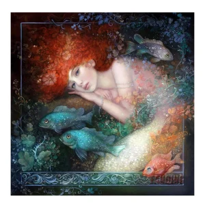 5D Diamond Painting- Mermaids- 2 Pictures- Square/Round- Many Sizes