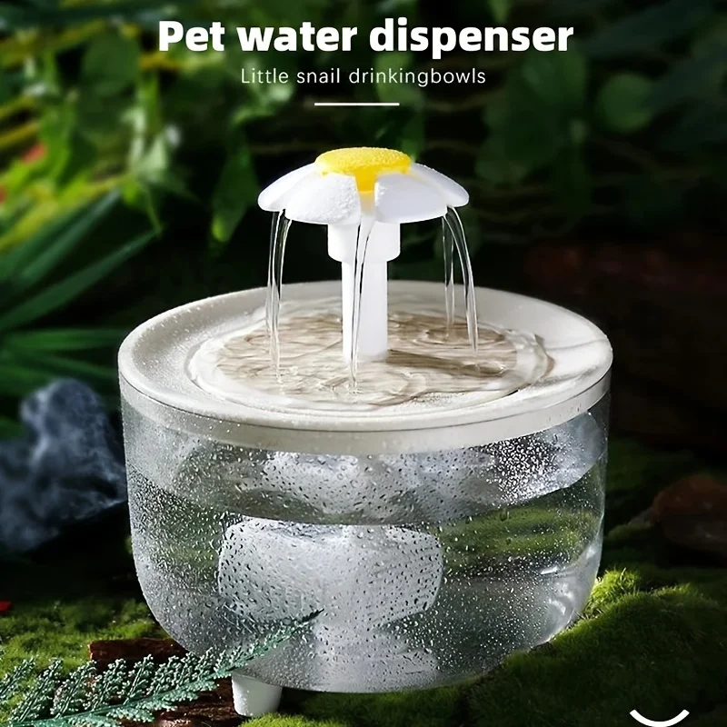 Cat Water Fountain- USB Electric Mute Pet Drinking Dispenser - Image 2