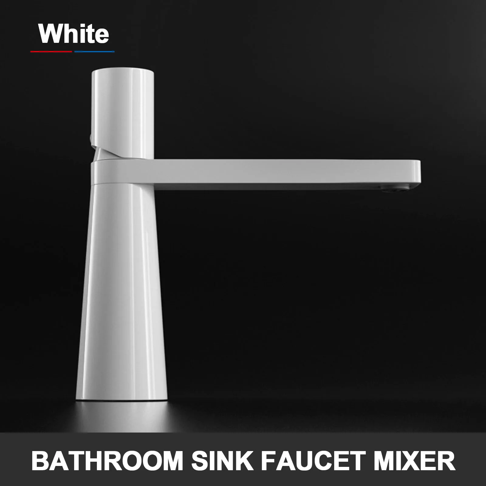 Bathroom Sink Faucet- Single Hole- Tall Vanity Basin Mixer Tap- Many Colors - Image 12