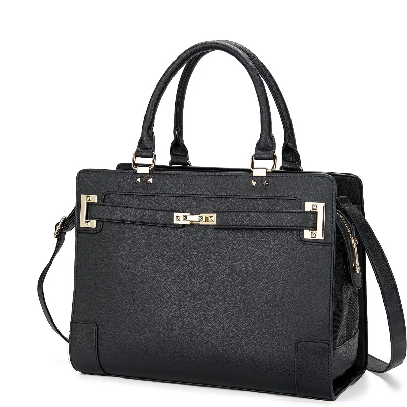 Luxury Small Dog Handbag- Handbag or Shoulder Carrier- Puppy or Small Dog Purse- Gray or Black