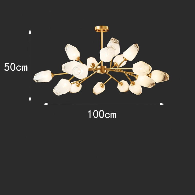 Tulip Dining room Pendant Lamp- Hanging Chandelier- Living Room - Image 13