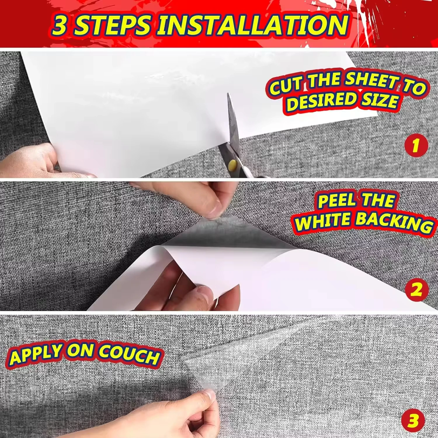 Cat Scratch Deterrent Tape- Transparent Self-Adhesive Pet Training Tape - Image 4