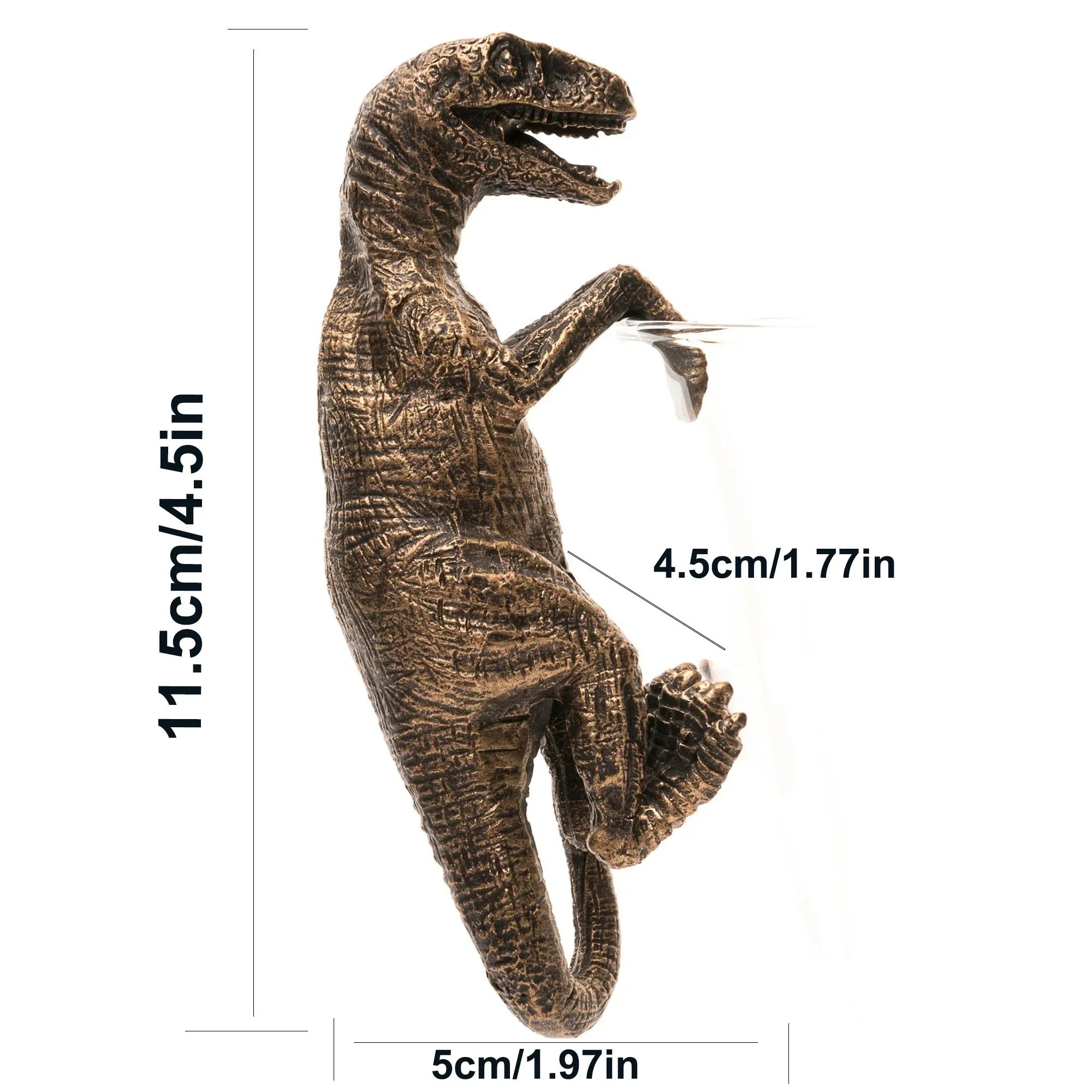 1-pc Small Dinosaur Flower Pot Hugger - Image 6