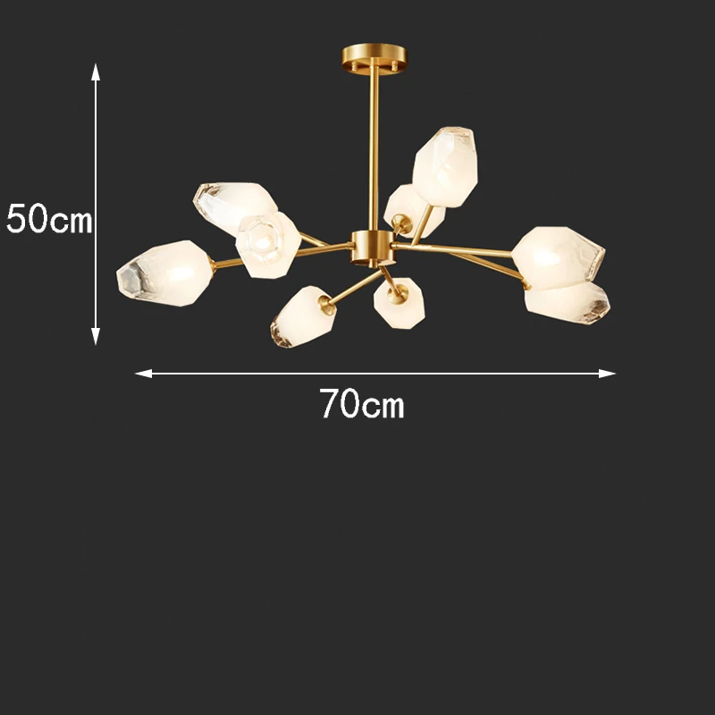 Tulip Dining room Pendant Lamp- Hanging Chandelier- Living Room - Image 11