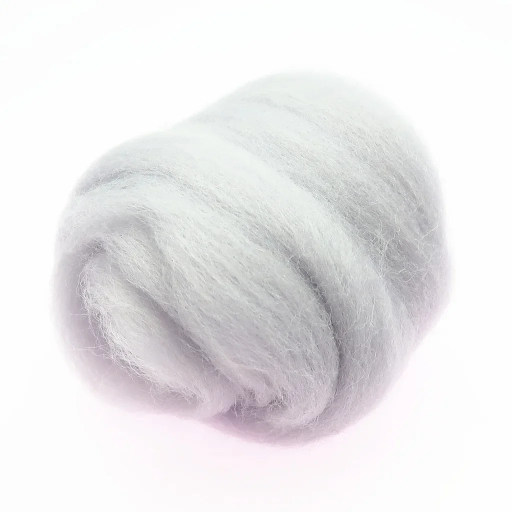 66S Basic Color Series Wool Fiber for Needle Felting - Image 11