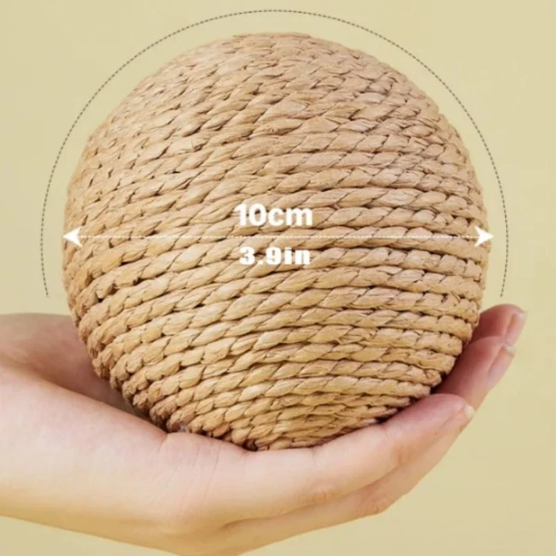 1PC, 10CM , Sisal Ball, Cat Toy - Image 2