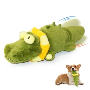 Interactive Movement Plush Dog/Cat Toy- Wiggle Toy- Teething Dog Toy- Squeaky Toy