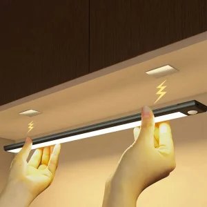 LED Cabinet Light- USB Type-C Rechargeable- Motion Sensor- LED Light for Kitchen, Wardrobe, Cabinet- 20cm/30cm/40cm/50cm/60cm