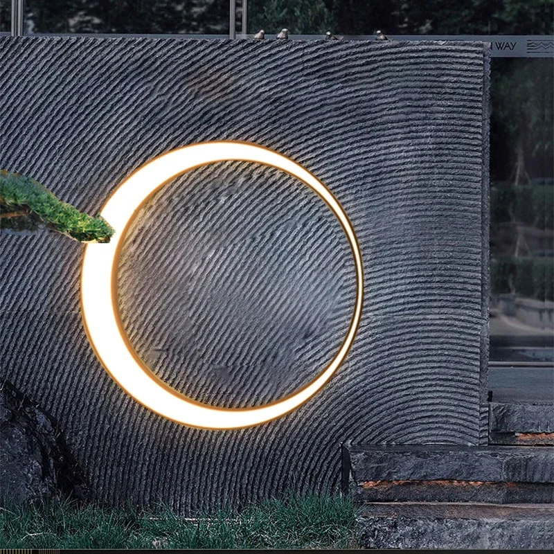 Decorative Stainless Steel wall lamp- 110V 220V - 3 Sizes- Waterproof