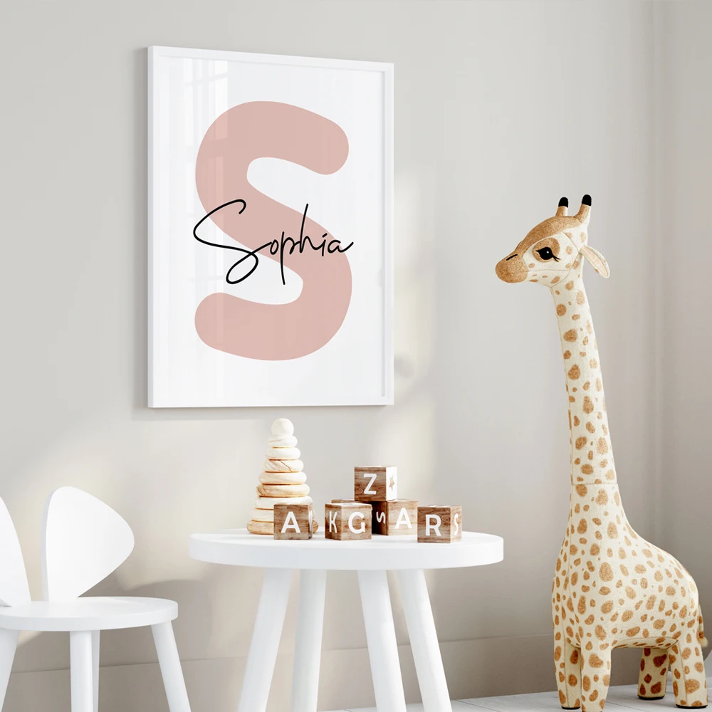 3pcs Personalized Name Wall Art for Babies and Children - Image 2