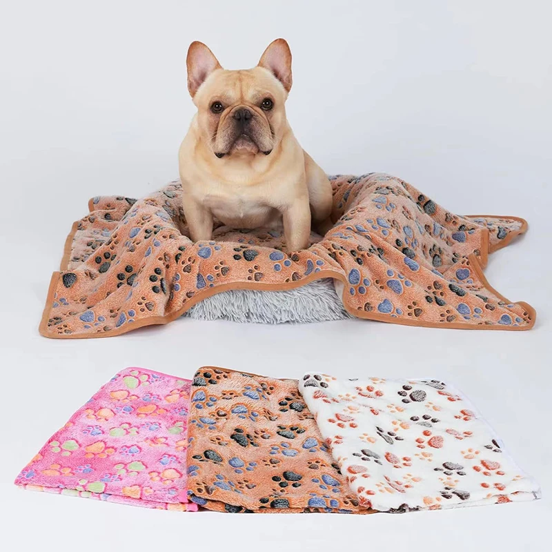 Soft Fleece Cat/ Dog Blanket Bed Mats- Warm Pet Blankets - Image 6