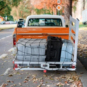 Hitch Cargo Carrier- 500 lb Capacity- Trailer Hitch Mount Aluminum Cargo Basket for SUV, Truck, etc.