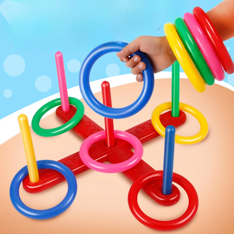 Interactive Ring Throwing Toy- Early Education Game