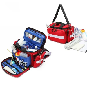 Medical Bag- Large Capacity Case- Waterproof- Reflective- DIY Ready to hold your personalized emergency needs. Bag ONLY
