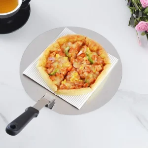 Stainless Steel Pizza Peel- Pastry Paddle- Kitchen Baking Accessory