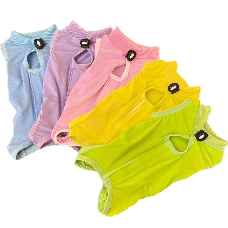 Cat Surgery Recovery Suit- Small/ Medium Dog- Soft Pajama After Surgery- Recovery Clothes- Anti Licking- Different Colors and Sizes - Image 4