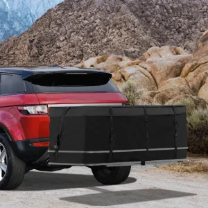 Hitch Cargo Carrier Bag- Waterproof- Hitch Mount, Heavy-Duty Cargo Bag