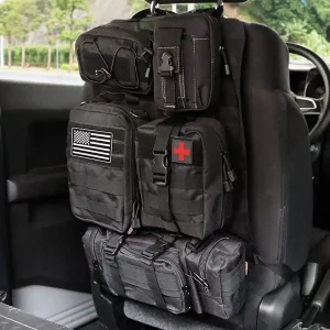High-Quality, Multi-function Car Back-Seat Tactical Hanging Storage Bag