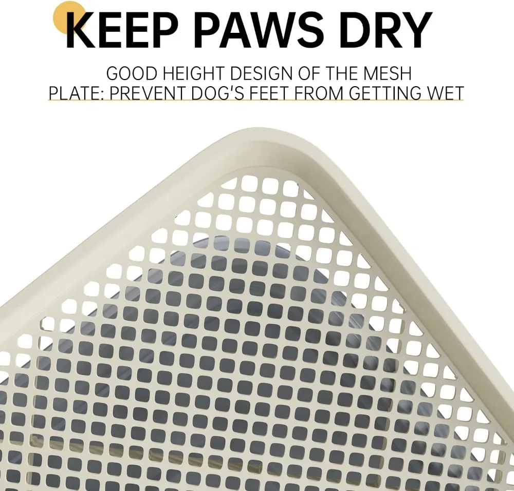 Dog Potty Tray- 23.6"x17.7"- Indoor Pet Pee Pad Holder- Puppy Training - Image 4