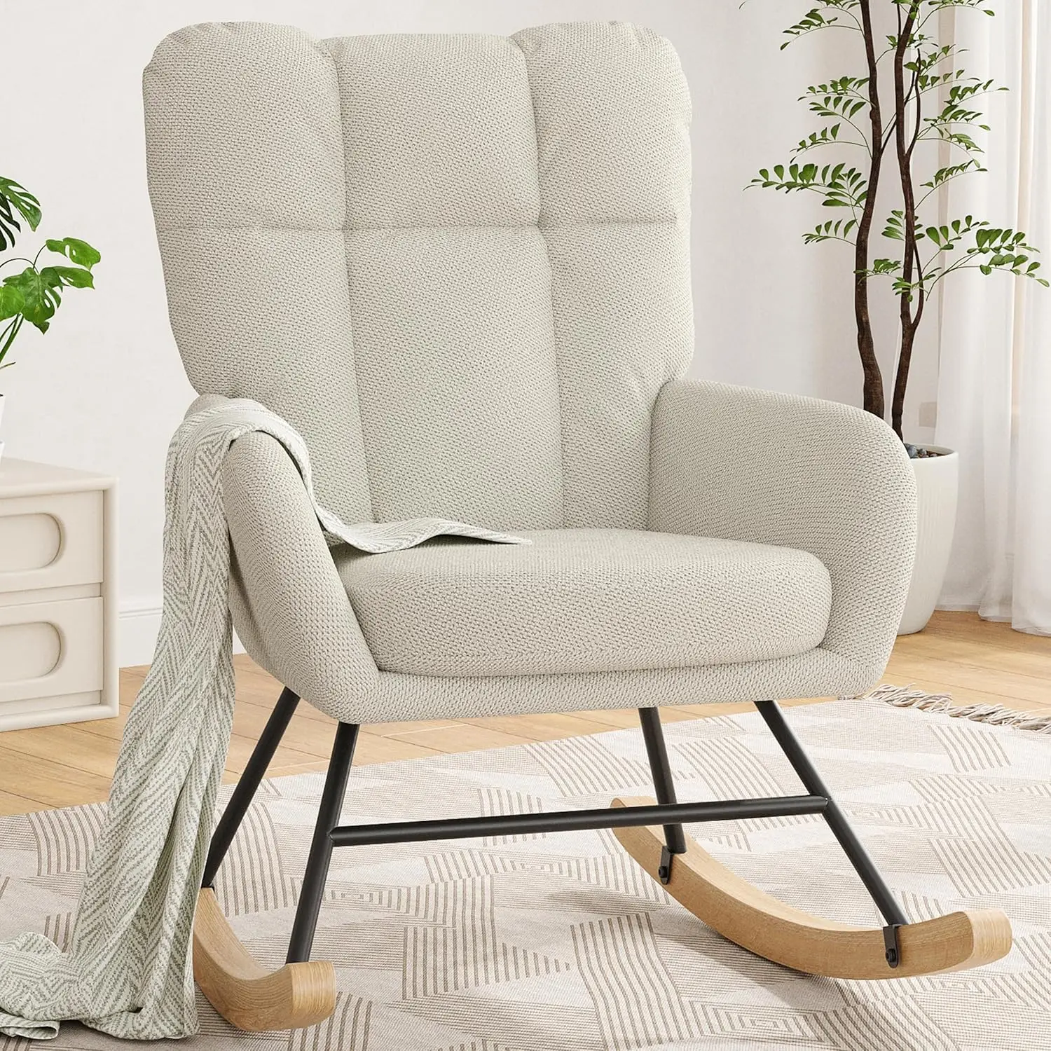 Nursery Rocking Chair- Nursing Chair for Breastfeeding