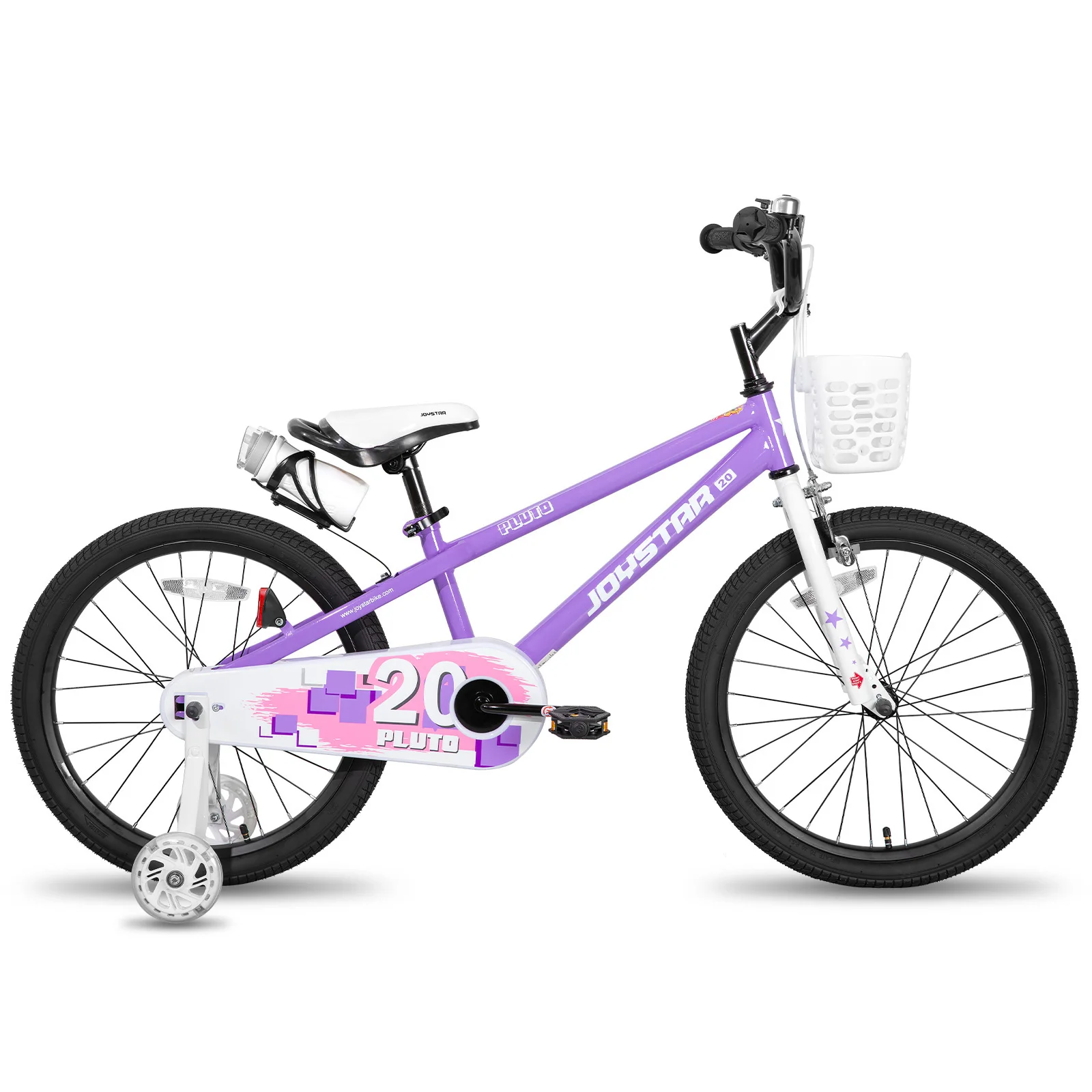 Kids' Bike with Light Up Training Wheels- Kids' Bicycle for Boys/ Girls Age 3-12 Years- Many Sizes and Colors - Image 14