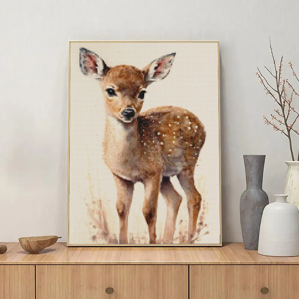 Baby Animal Diamond Paintings- Full Round or Square Drills- 30x40 cm or 40x50 cm - Image 2