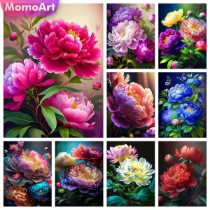 5D Peony Diamond Painting- 30x40cm Full Round