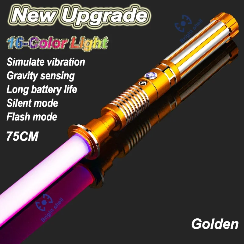 Metal, Toy Lightsaber- 15 Colors- Sound Effects- Force Blaster Toy- Jedi Laser Sword - Image 27