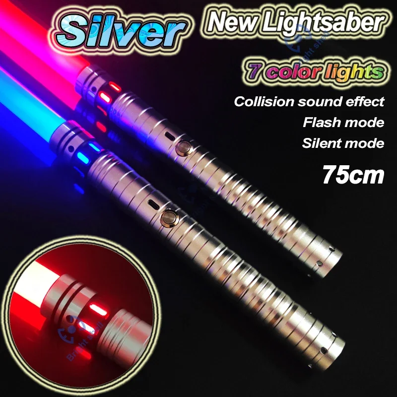 Metal, Toy Lightsaber- 15 Colors- Sound Effects- Force Blaster Toy- Jedi Laser Sword - Image 30