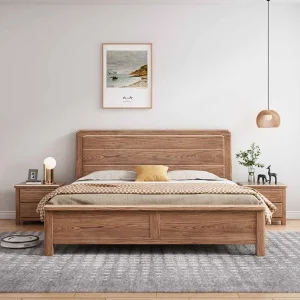 High-End Wood- Twin- Double- Queen Bed Sets