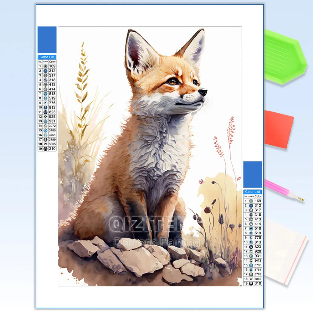 Baby Animal Diamond Paintings- Full Round or Square Drills- 30x40 cm or 40x50 cm - Image 11