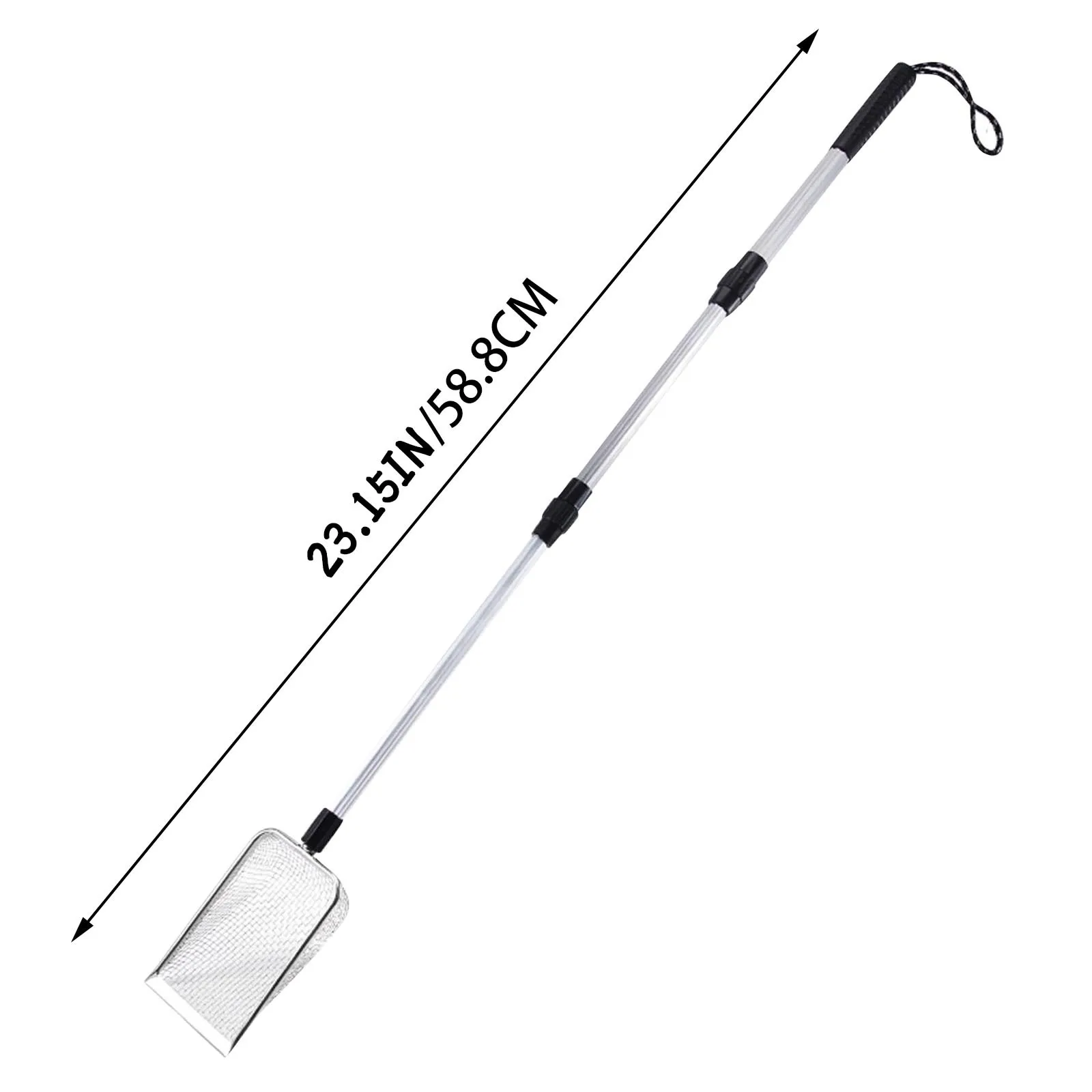 Long-handled Cat Litter Scoop- Stainless Steel- Fine Mesh- Easy To Clean- Non-Stick and Durable - Image 5