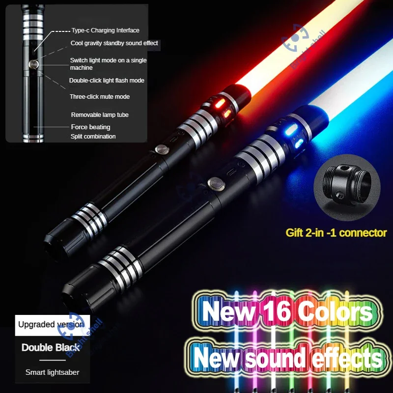 Metal, Toy Lightsaber- 15 Colors- Sound Effects- Force Blaster Toy- Jedi Laser Sword - Image 15
