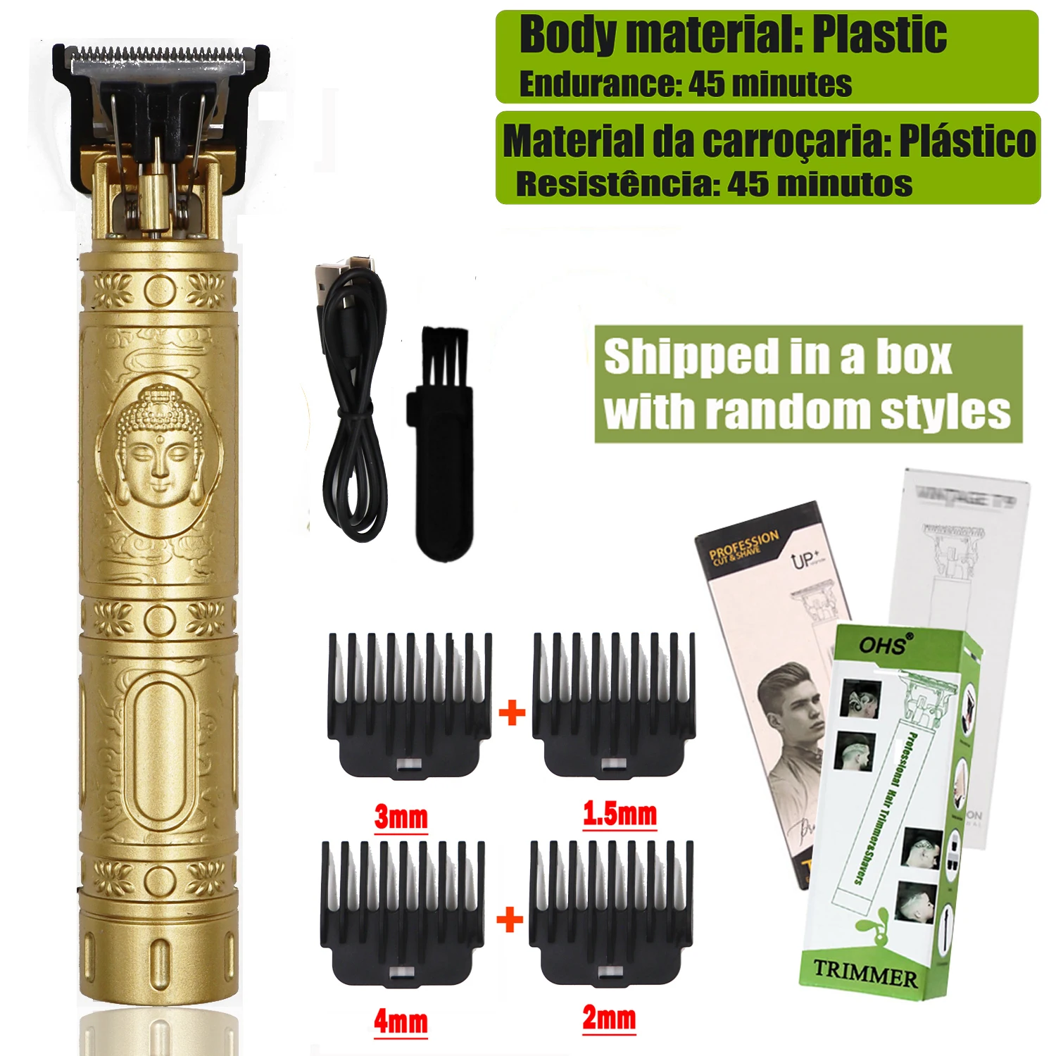 T9 Hair Clipper- Repair Beard- Shaving Body Hair- Electric Barber Machine - Image 17