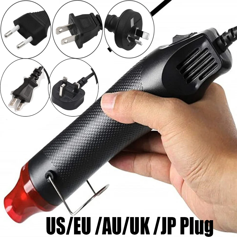 300W Electrical Mini Heat Gun- Handheld Hot Air Gun- 300-PCS- DIY Craft Embossing. Shrink Wrapping, etc. - Image 7