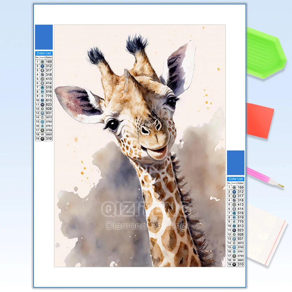 Baby Animal Diamond Paintings- Full Round or Square Drills- 30x40 cm or 40x50 cm - Image 12