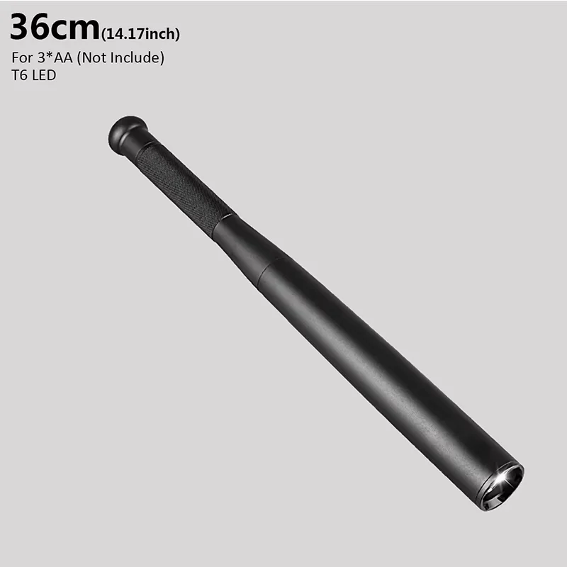 Baseball Bat LED Flashlight- Waterproof- Super Bright Baton- Aluminium Alloy Torch- Emergency Self Defense - Image 10