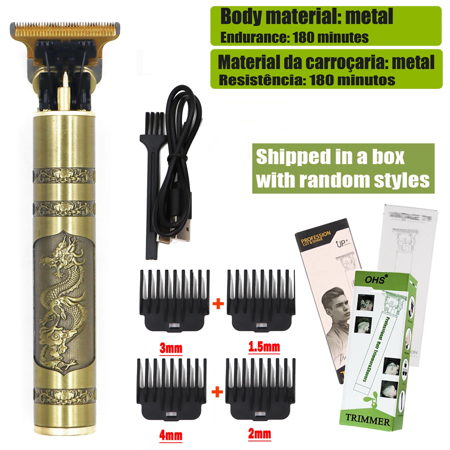 T9 Hair Clipper- Repair Beard- Shaving Body Hair- Electric Barber Machine - Image 7