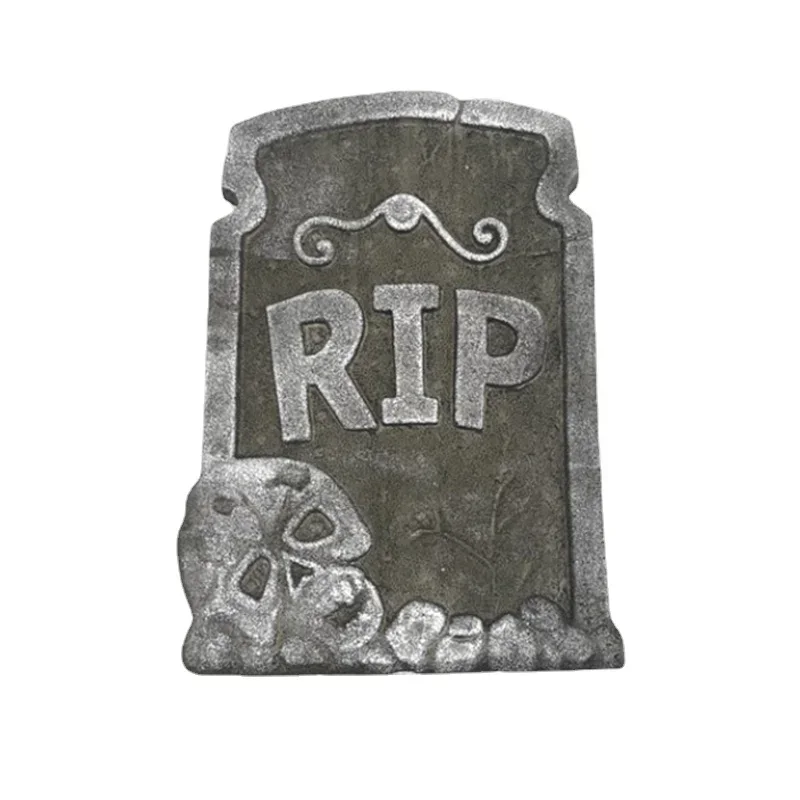 4pc/ Set of Halloween Realistic Tombstones- Reusable- Haunted House Courtyard Decoration of Ghostly Horror! - Image 4
