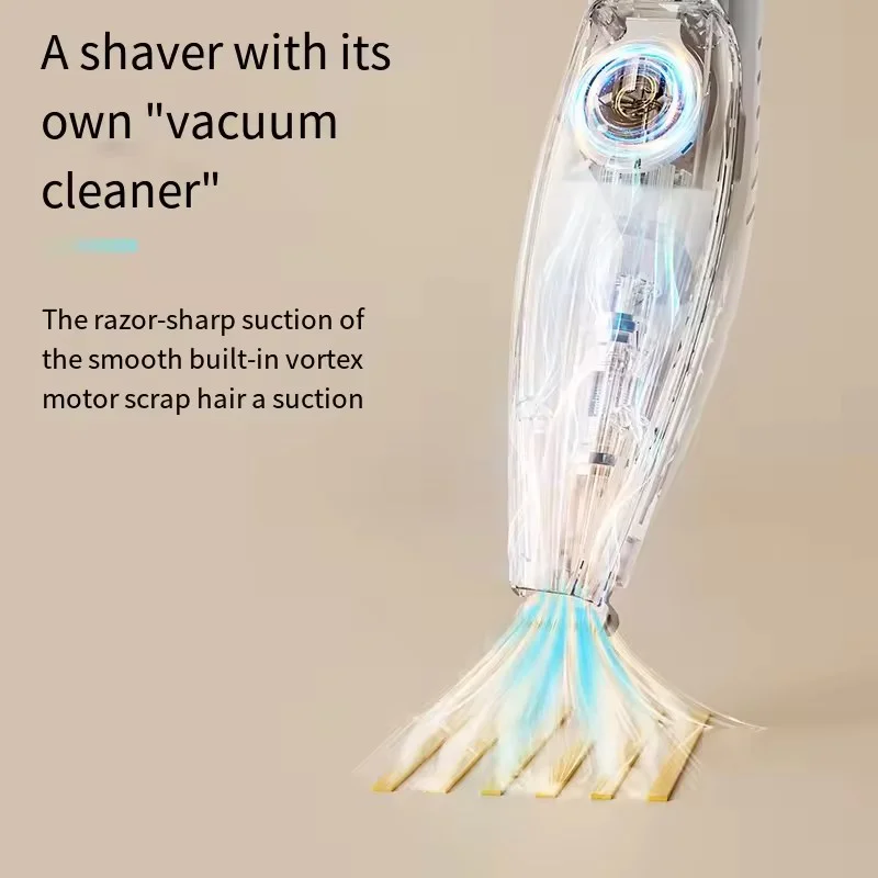 2-in-1 Professional Hair Clipper- Dogs/Cats- Vacuum Cleaner- Cat/Dog Electric Foot Shaver - Image 4