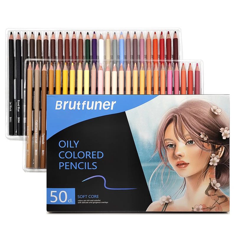26/50/72 Colors - Professional Anime Character- Portrait Painting Color Pencil- Used for Professional Painting- Oil Pencils - Image 3